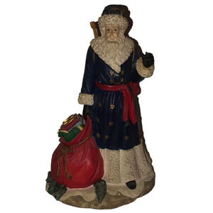 Vintage '91 HAMILTON COLLECTION 8.75" Height "Grandfather Frost" Christmas Santa